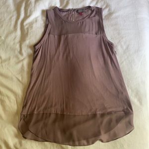 Vince Camuto Mauve tank top